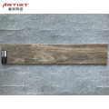 Bathroom tile design foshan non-slip floor glazed rustic flooring ceramic wood tile